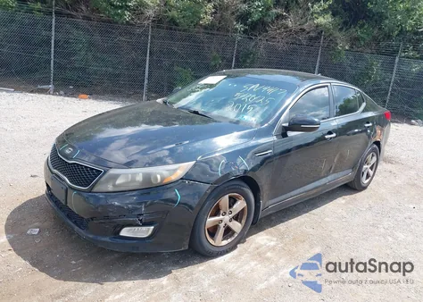 2015 Kia Optima Lx z USA, uszkodzony, nr VIN 5XXGM4A70FG367235